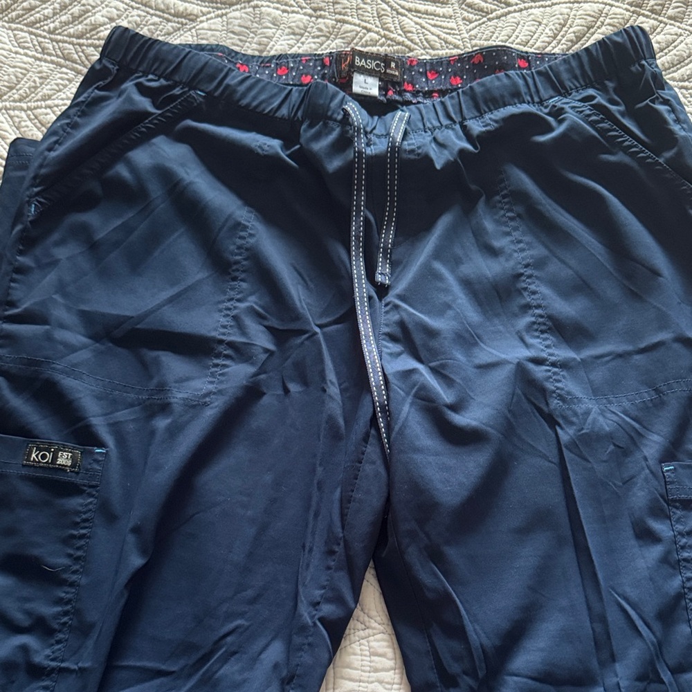 Koi Women’s Navy scrub Pants